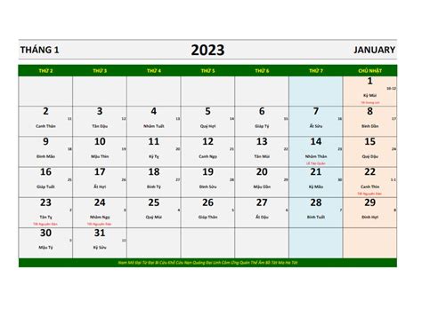 So, the dates change every year for the Lunar New Year Tet. . Vietnamese lunar calendar 2023